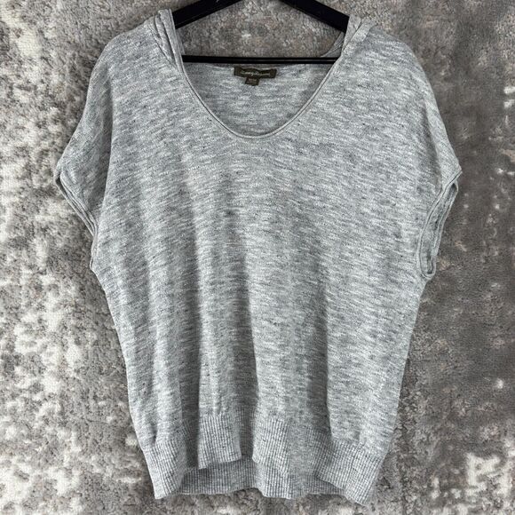 Tommy Bahama Gray Women's Hooded Top - Picture 1 of 7